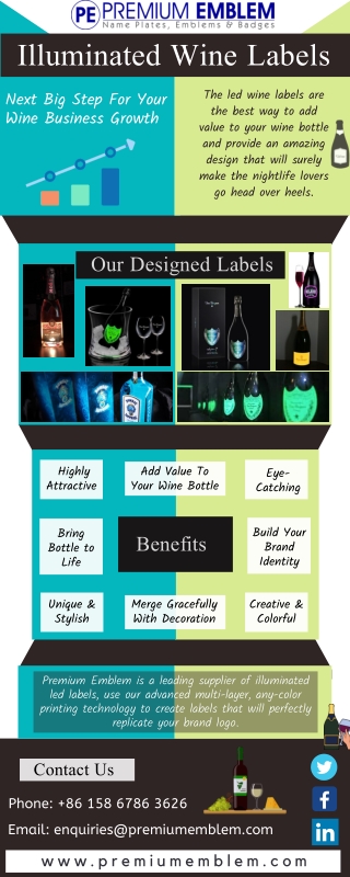 Illuminated Label System | Add Value To Your Wine Bottle