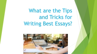 Get Best Tips And Trip Essay Writing in Australia