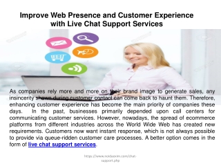 Live Chat Support Services