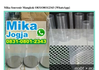 Mika Souvenir Mangkok Ö831 Ö8Ö1 2343[wa]