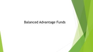 What are Balanced Advantage Funds