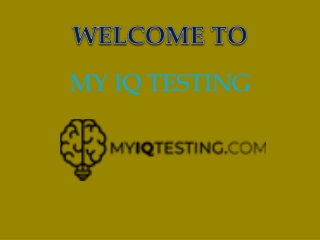 IQ Testing - Get Your IQ Result Right Now