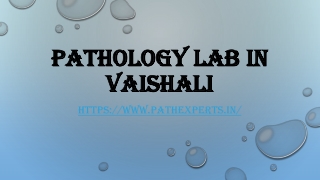 Pathology lab in vaishali