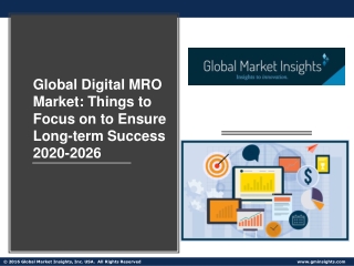 Global Digital MRO Market: Factors Helping to Maintain Strong Position Globally 2020-2026
