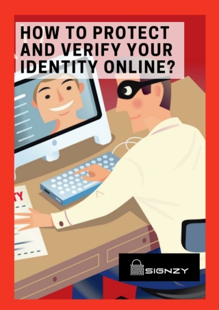 How to Protect and Verify your Identity Online