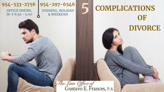 5 Complications of Divorce