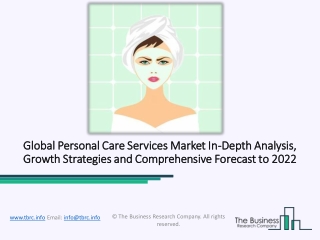 Global Personal Care Services Market Growth