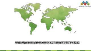 Feed Pigments Market Size, Share | Growth Report, 2020