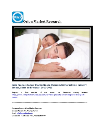India Prostate Cancer Diagnostic and Therapeutic Market Size, Share, Trends & Forecast 2019-2025