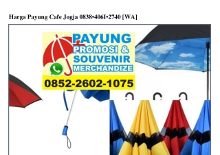 Harga Payung Cafe Jogja Ô8384Ô61274Ô[wa]