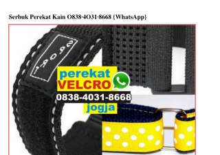 Serbuk Perekat Kain 0838-403I-8668[wa]