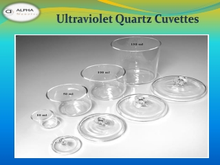 Ultraviolet Quartz Cells