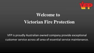 Victorian Fire Protection - Fire Safety Products