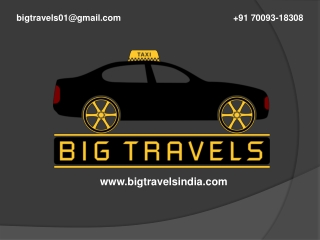 One Way Taxi Service in Jalandhar  91 70093-18308