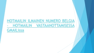 Kuinka Hotmail-tuki auttaa käyttäjien häiriöiden ratkaisemisessa?