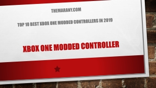 Top 10 Best Xbox One Modded Controllers