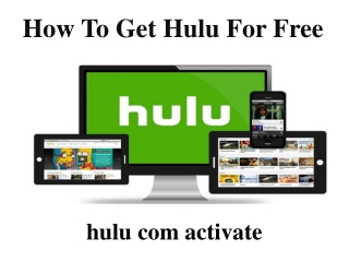 How to get  hulu for free