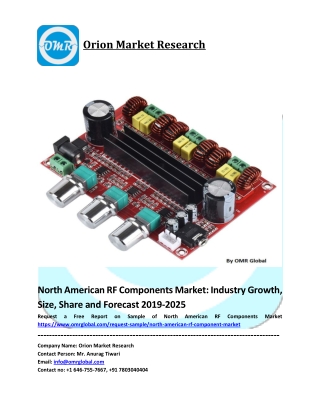 North American RF Components Market Size, Industry Trends, Share and Forecast 2019-2025