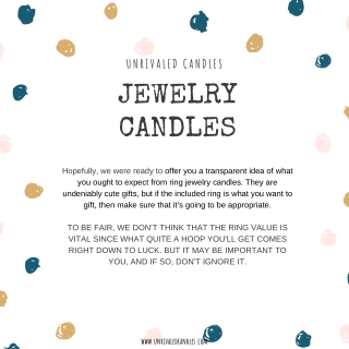 Jewelry Candles