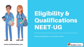 NEET Eligibility Criteria 2020 – Number of Attempts, Age, Marks