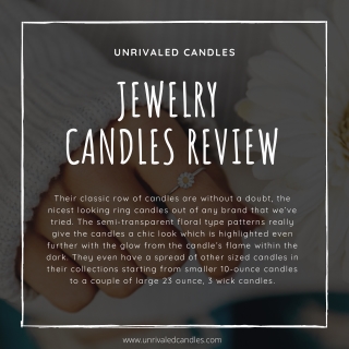 Jewelry in Candles Ring