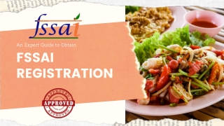 Procedure of FSSAI Registration for Food Business in India