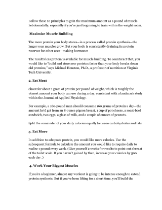 What is the best way to build muscle?