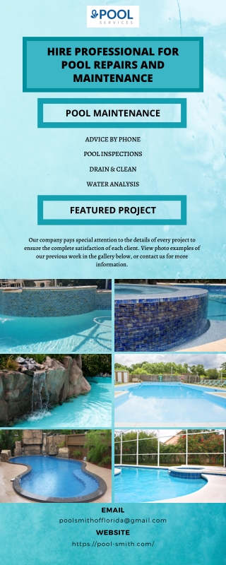 Hire Professional for Pool Repairs and Maintenance