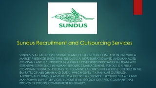 Recruitment Agencies in UAE