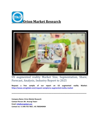 US augmented reality Market Size, Share, Trends & Forecast 2019-2025