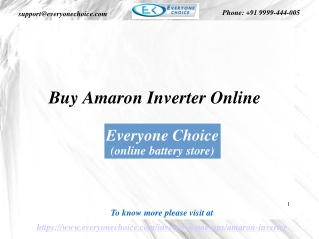 Buy Amaron Inverter Online