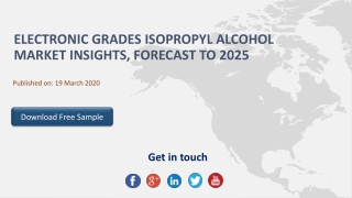 Electronic Grades Isopropyl Alcohol Market Insights, Forecast to 2025