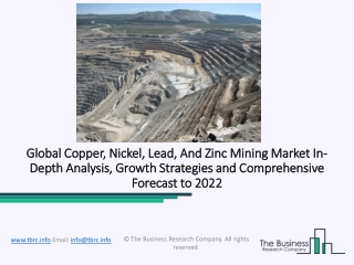 Global Copper, Nickel, Lead, And Zinc Mining Market in-Depth Analysis