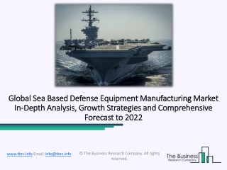 Global Sea Based Defense Equipment Manufacturing Market in-Depth Analysis and Growth