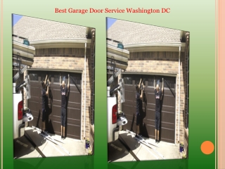 Best Garage Door Service Washington dc