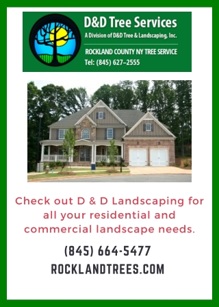 Landscape Maintenance Rockland County NY