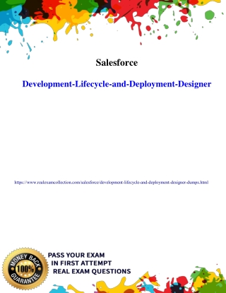 2020 Valid Salesforce Development-Lifecycle-and-Deployment-Designer Exam Dumps