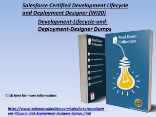 Salesforce Development-Lifecycle-and-Deployment-Designer Dumps PDF Collection