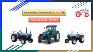 New Holland Tractors