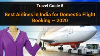 Best Airlines in India for Domestic Flight Booking – 2020