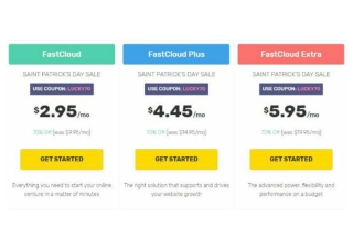 FastComet Shared Web Hosting Plans