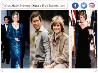 What Made Princess Diana a True Fashion Icon