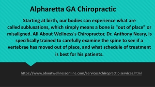 Alpharetta GA Chiropractic