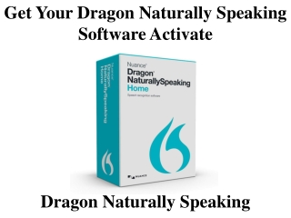 Get your dragon naturally speaking software activate