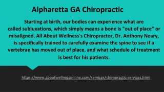 Alpharetta GA Chiropractic