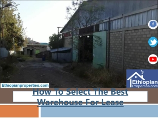 How To Select The Best Warehouse For Lease