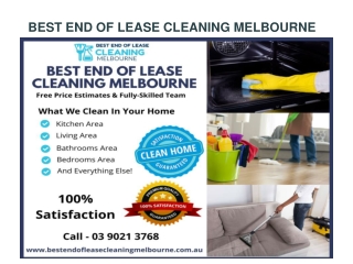 Cheap End of Lease Cleaning Melbourne