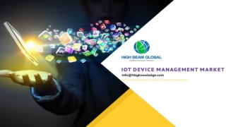 IoT Device  Management Market