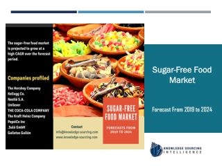 Segment Analysis On Sugar-Free Food Market