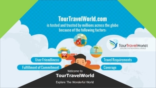 TourTravelWorld For Customized And Affordable Trip Package